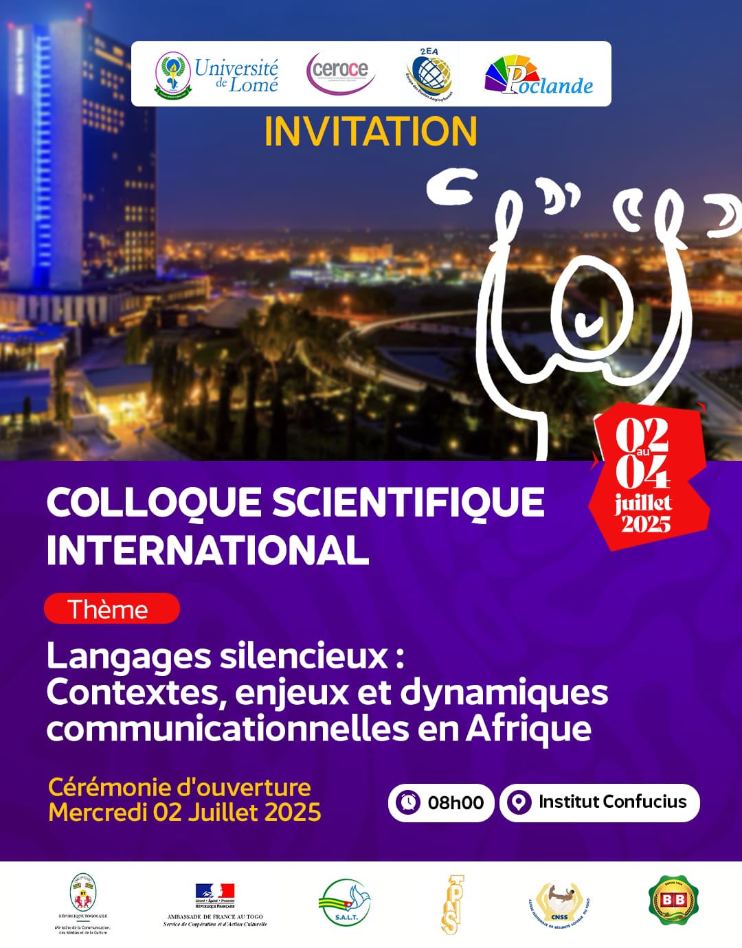 COLLOQUE SCIENTIFIQUE INTERNATIONAL 2025 COLLOQUE SCIENTIFIQUE INTERNATIONAL 2025